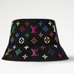 Louis Vuitton x Murakami Reversible Superflat Bucket Hat Size M RARE SOLD OUT